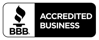 An image of the BBB (Better Business Bureau) accredited business logo